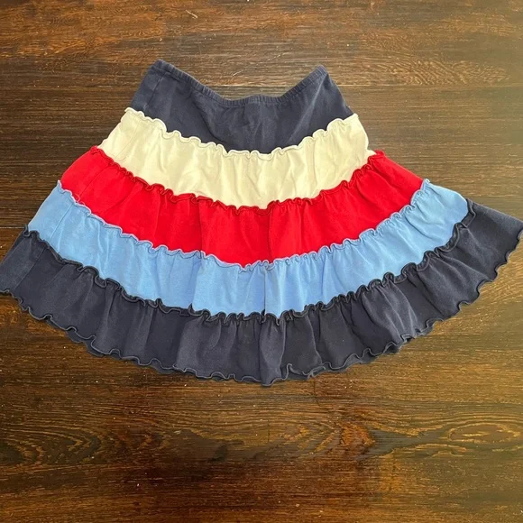 Love You Lots Red, white and blue skirt - Picture 2 of 3